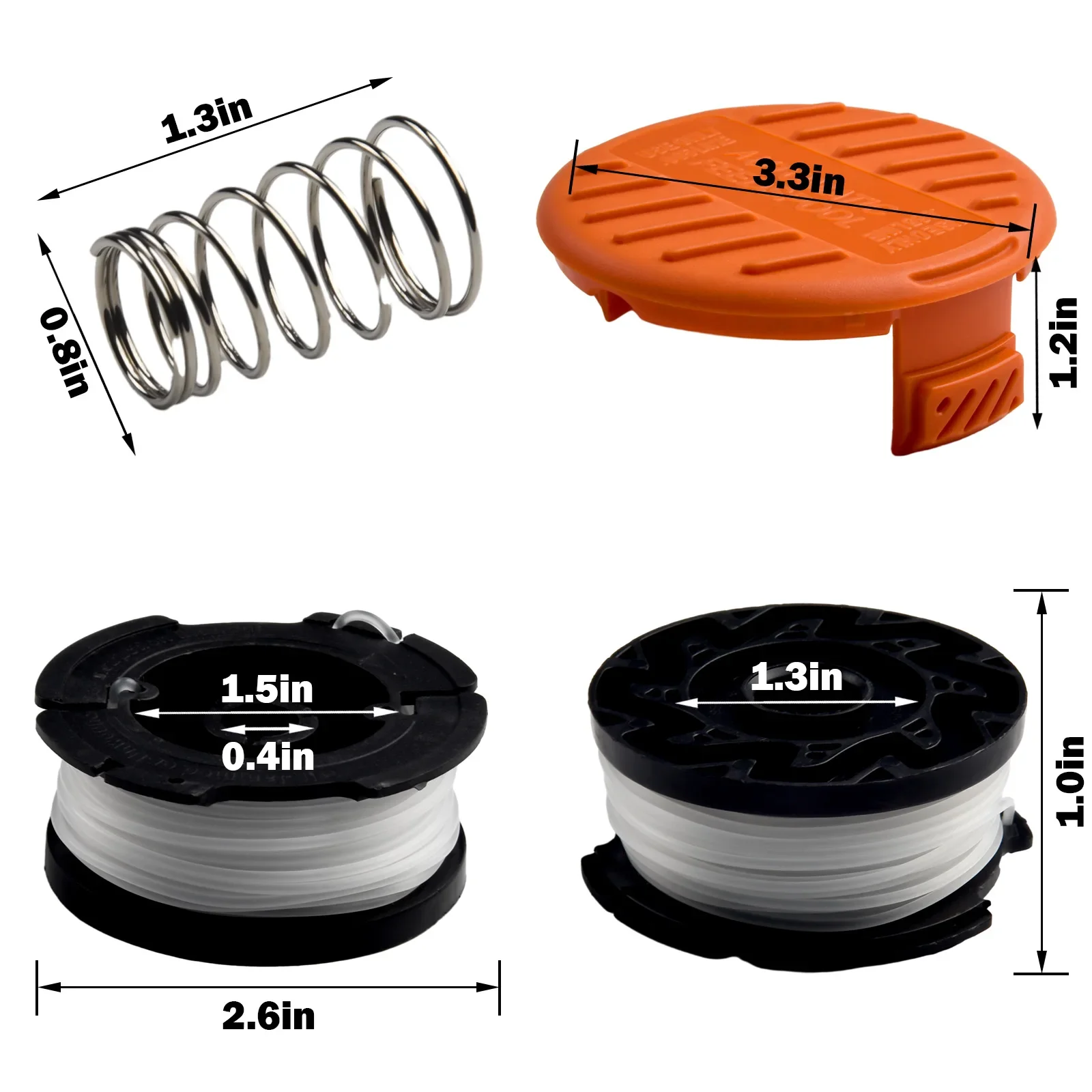 Alat pemangkas Spool & Cap & S - Black+Decker Tool Cordless ulasan dan harga