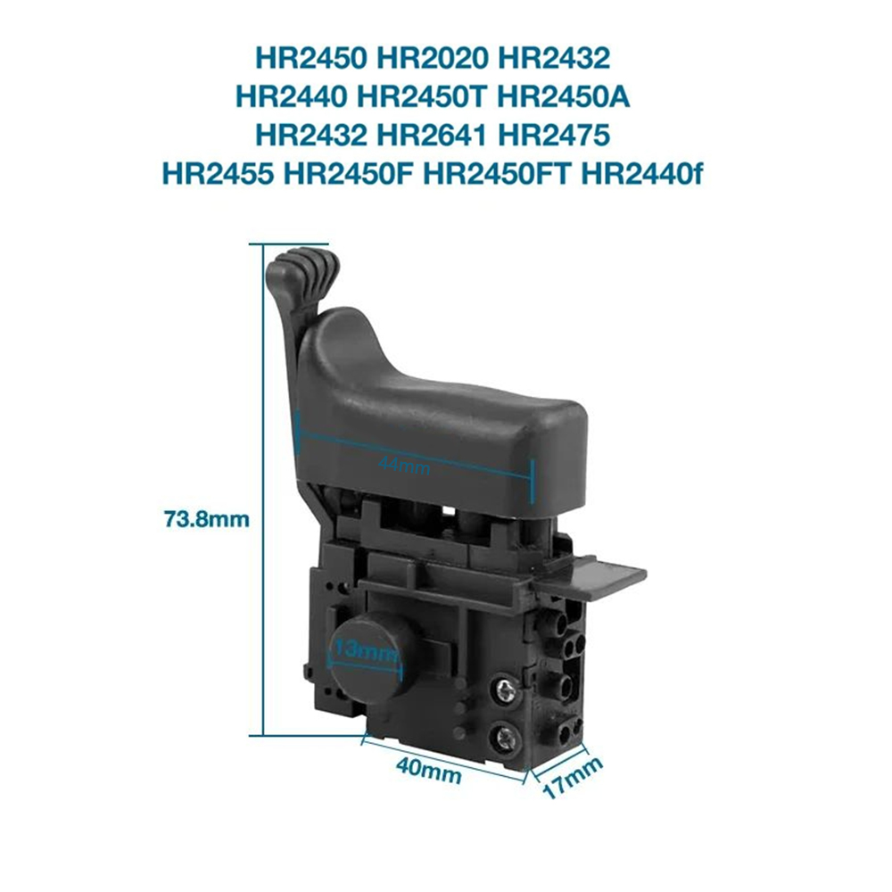 Pengganti saklar untuk alat MA - Makita Drill Hp1640 ulasan dan harga